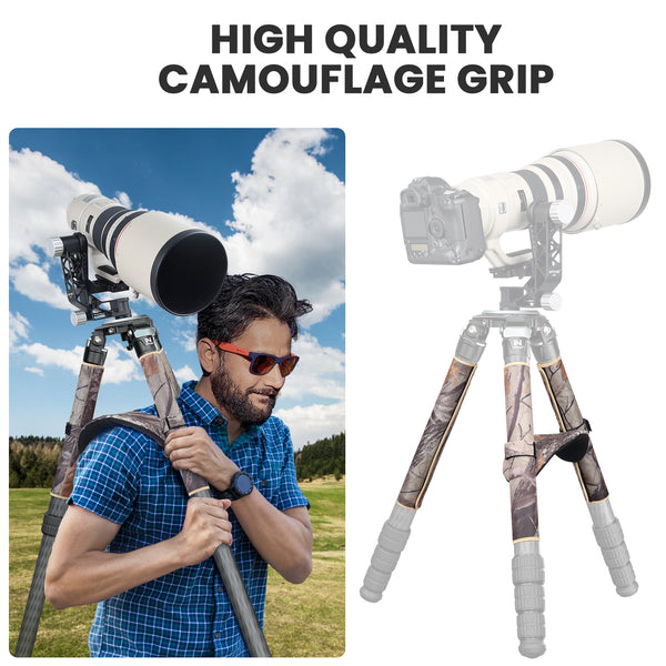 LX9G Carbon Fiber Heavy Duty Bowl Tripod