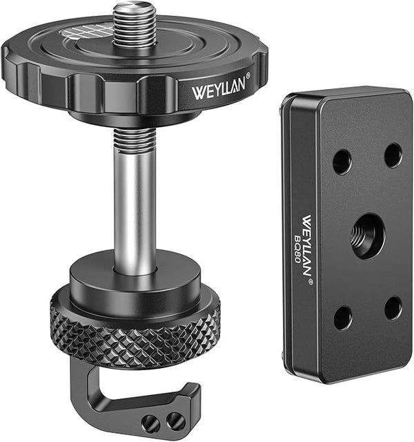 BOG shooting tripod ball head conversion kit and Arca Swiss saddle mounting plate