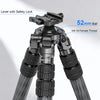 WEYLLAN HN403 carbon fiber shooting tripod, lightweight design, essential for outdoor combat