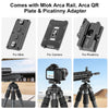 WEYLLAN HN403 carbon fiber shooting tripod, lightweight design, essential for outdoor combat