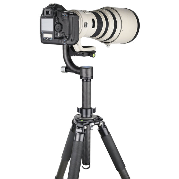WEYLLAN TZ4 Professional Carbon Fiber Lifting Tripod Center Column