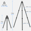 WEYLLAN HN403 carbon fiber shooting tripod, lightweight design, essential for outdoor combat