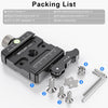Arca Swiss Quick Release Plate Lever Lock Adapter for Magpul Mlok Bipod/Tripod Ball Heads