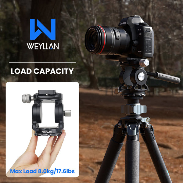 WEYLLAN VH7 Compact Fluid Video Head with Arca Swiss Plate