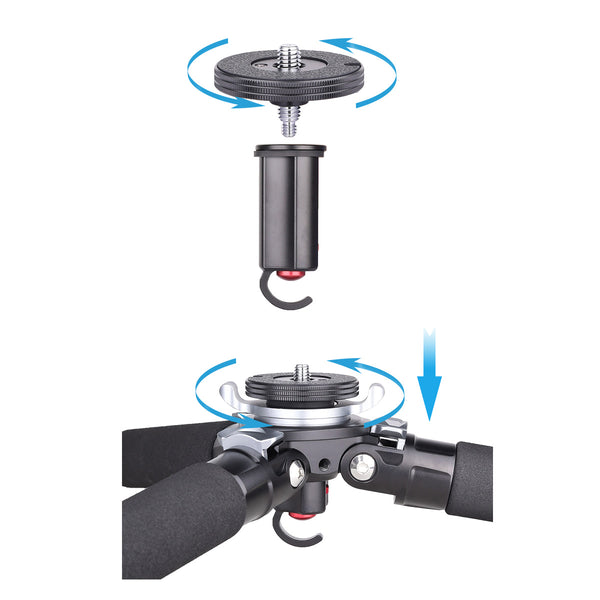 ARTCISE NS85C tripod parts（short centre column and top disc）