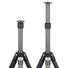 WEYLLAN EC Carbon Fiber Extension Column 2-Section Tripod/Monopod Adapter