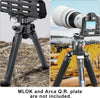 Arca Swiss Quick Release Plate Lever Lock Adapter for Magpul Mlok Bipod/Tripod Ball Heads