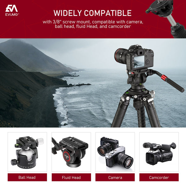 B75M Bowl Mouth Tripod Universal 75MM Adapter