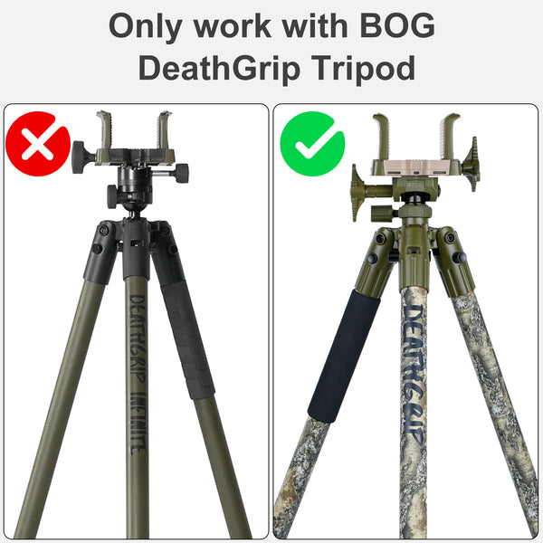 ARCA Ball Head Converter Adapter for BOG DeathGrip Conversion Mount