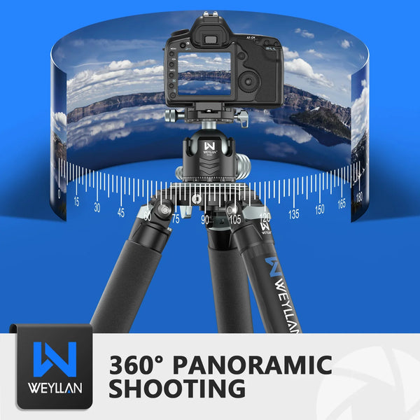 WEYLLAN RH52 Low Profile 52mm Tripod Ball Head
